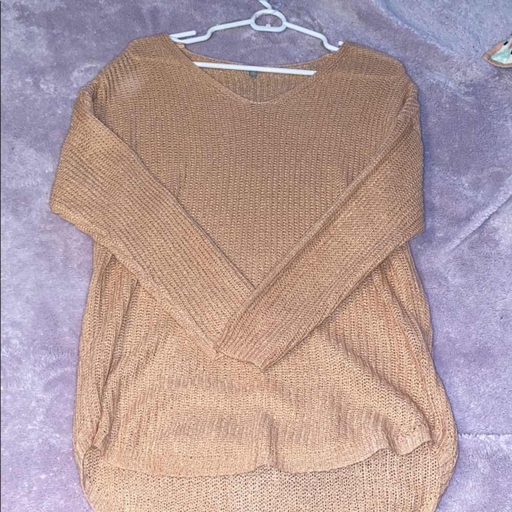 blush pink sweater